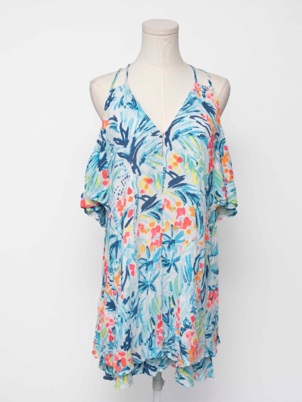 Lilly Pulitzer - Bellamie Dress Serene Blue Tippy Top